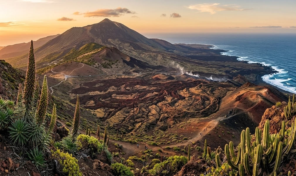 Канарские острова — вулканы, природа и атлантический океан