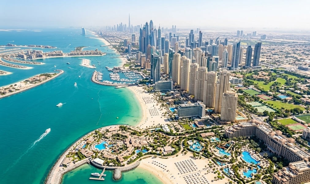 Курорты Дубая районы отдыха