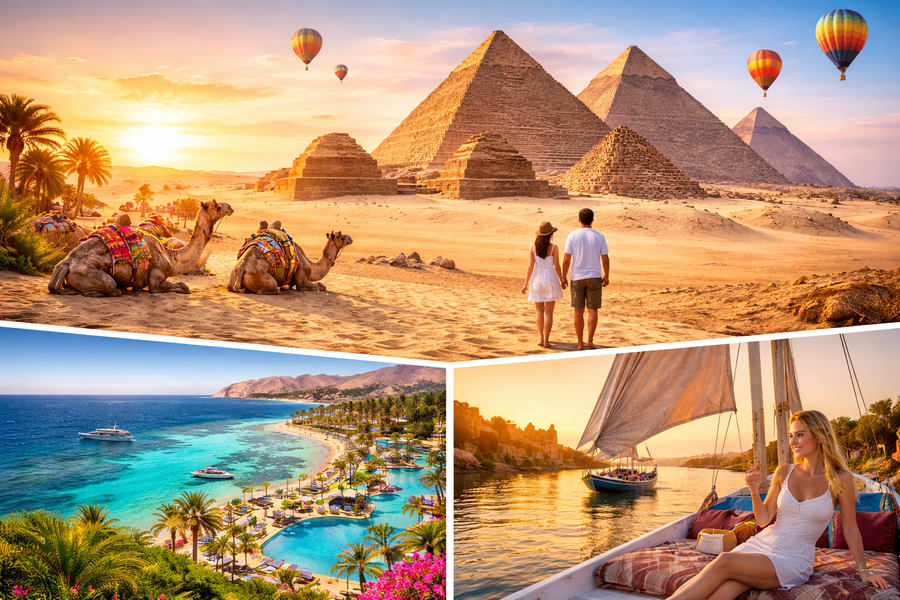 Єгипет — країна для відпочинку та подорожей