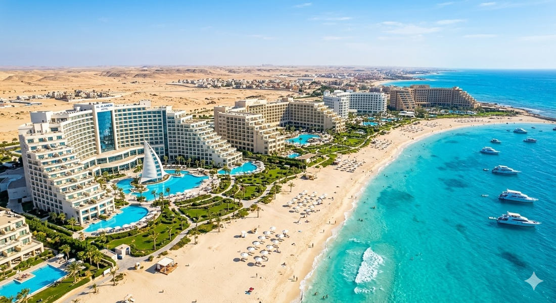 Отели Эль-Аламейн — премиальный отдых на Средиземном море Египта
