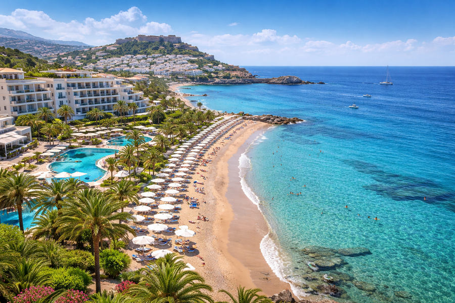 Курорты острова Родос — Фалираки, Линдос, Колимбия