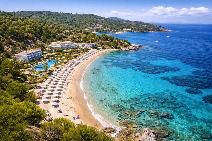 Пляжи Халкидик — Кассандра и Ситония