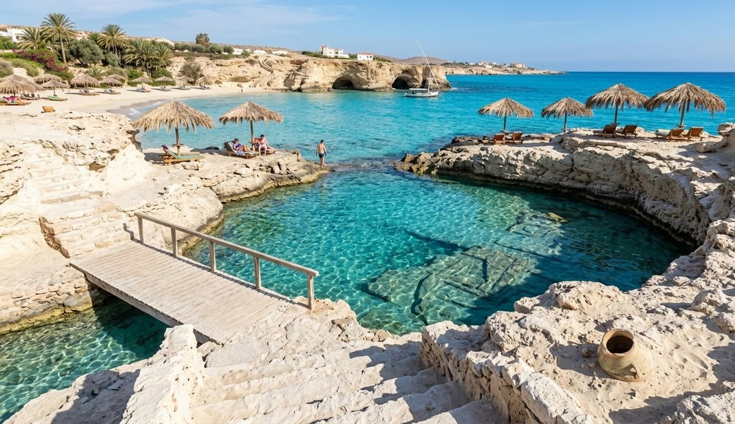 Марса-Матрух — белоснежные пляжи и Средиземное море в Египте