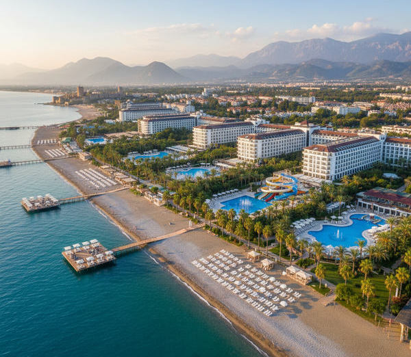 Побережье Средиземного моря в Турции