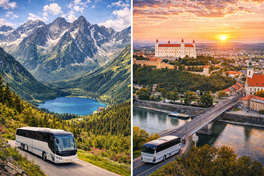 Автобусные туры в Словакию — Татры и Братислава