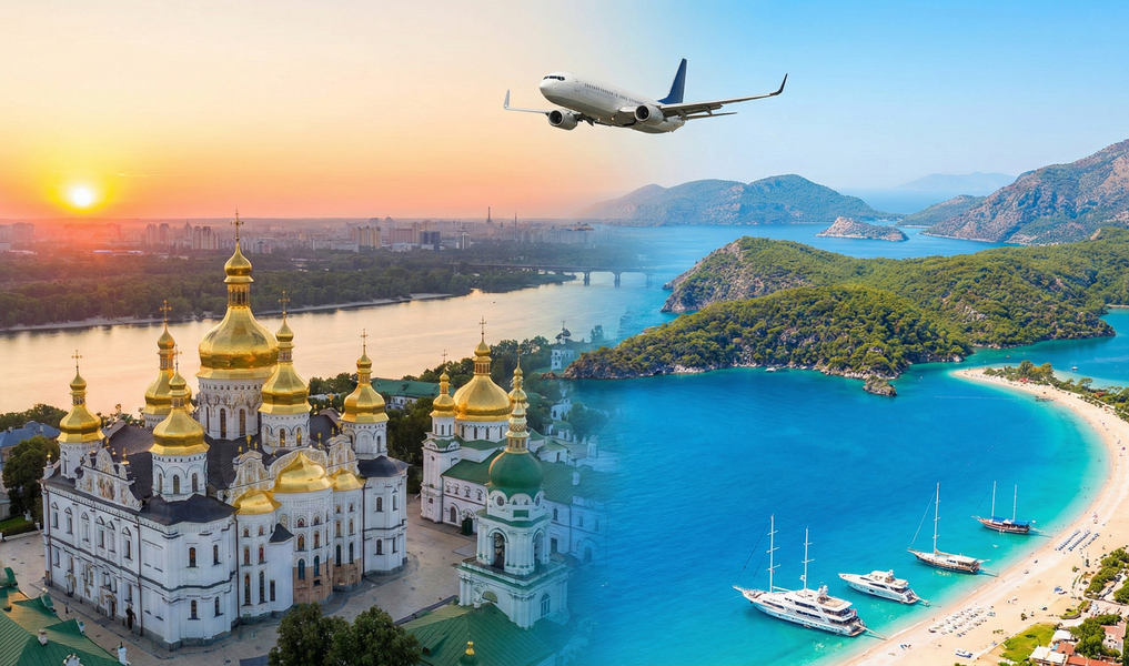 Туры из Киева — вылет из столицы Украины